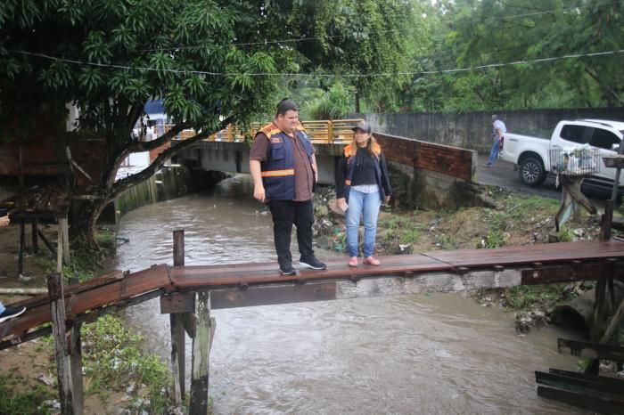 Prefeitura de Manaus mantém vigilância 24 horas para emergências durante fortes chuvas   