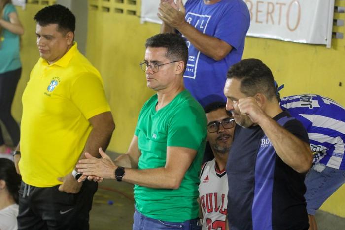 David Almeida destaca grande público durante partida do Manaus Vôlei/ Tec Toy