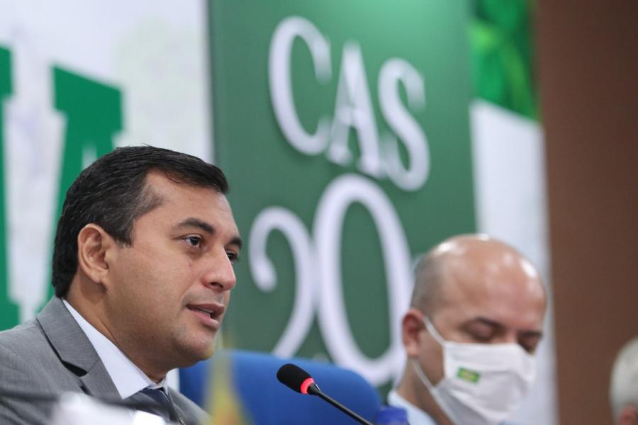 Wilson Lima e Geraldo Alckmin participam de reunião do CAS que vai avaliar investimentos e novos empregos na ZFM