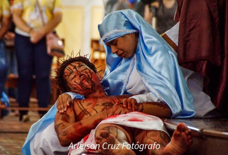 Em Parintins, Paroquia de São Sebastião divulga Via Sacra dos Jovens e Musical