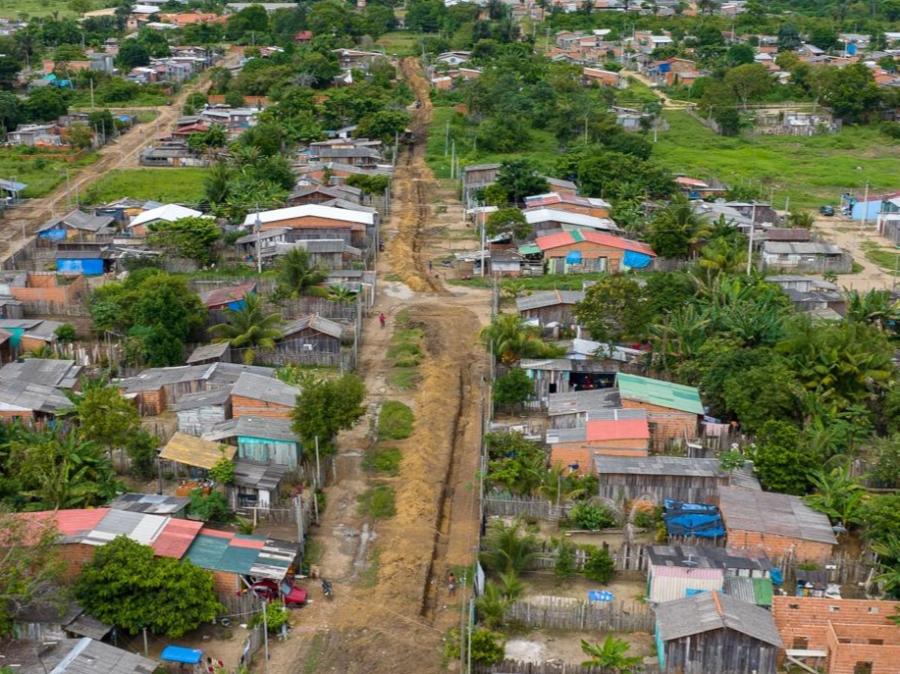 ZONA URBANA: Prefeitura e SAAE expandiram mais de 7 mil metros de rede de água em Parintins