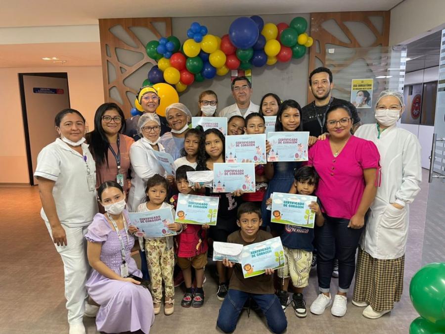 TCE-AM implanta projeto 'Dente de Leite' voltado para crianças em vulnerabilidade social