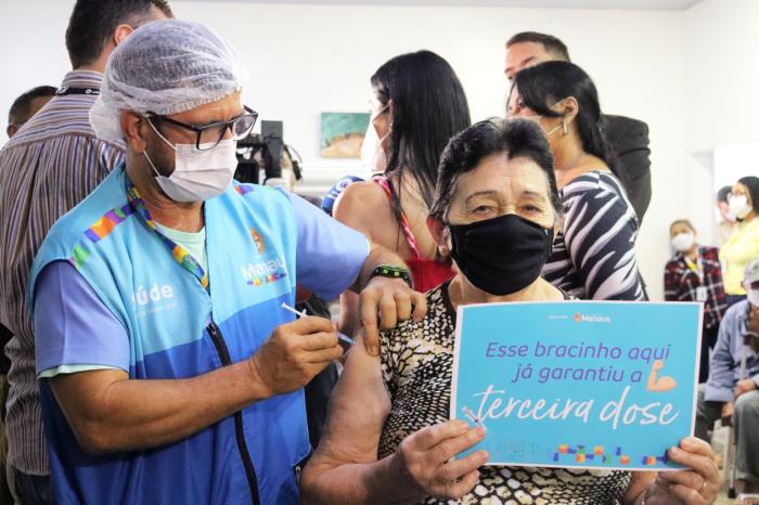 Prefeitura oferta a vacinação contra a Covid-19 em 74 pontos de Manaus nesta semana
