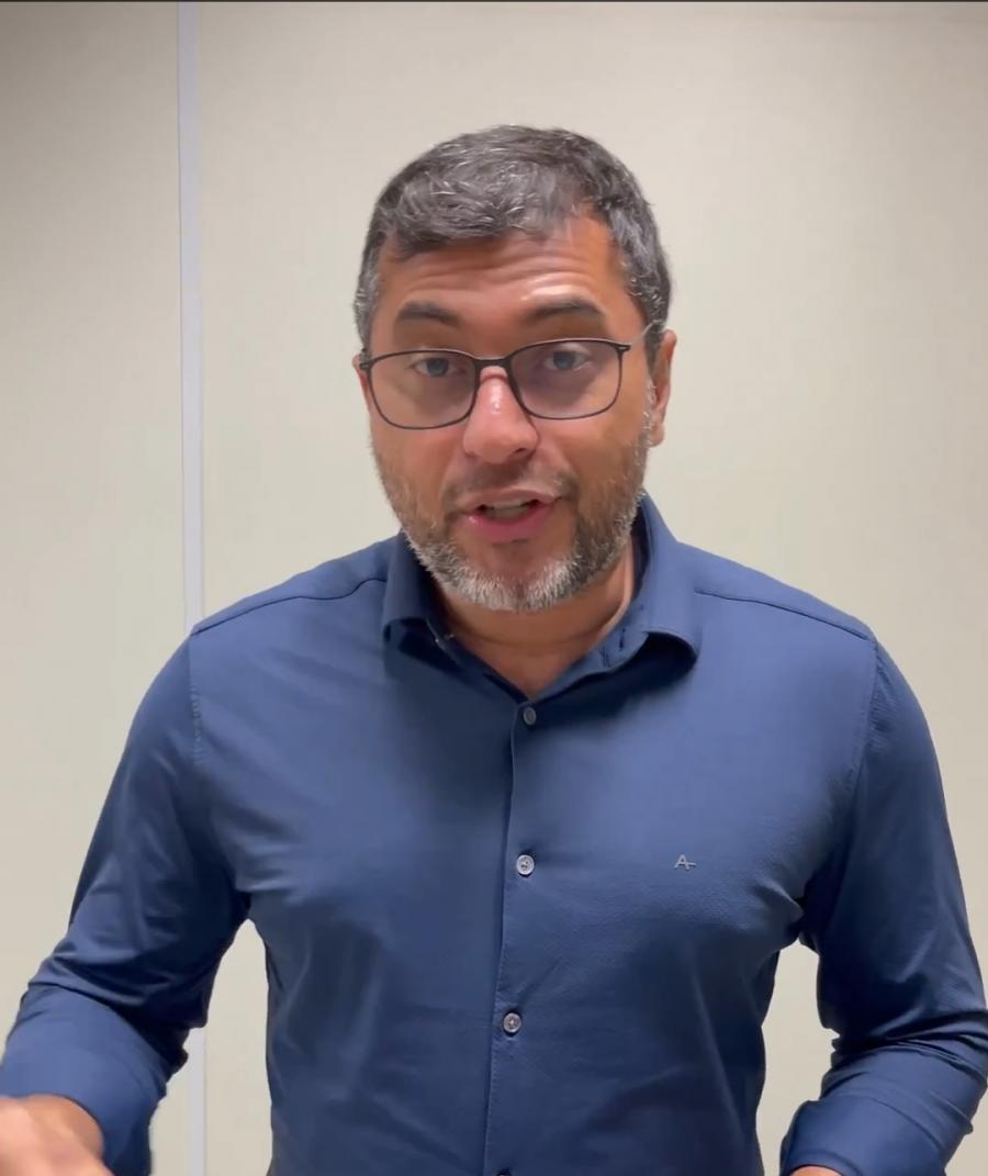 Wilson Lima anuncia antecipação do pagamento de parte do décimo 13º salário para mês de maio