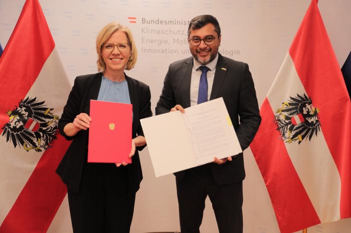 Wilson Lima se reúne com ministra do Meio Ambiente da Áustria e secretário do Clima de Viena para troca de experiências sustentáveis