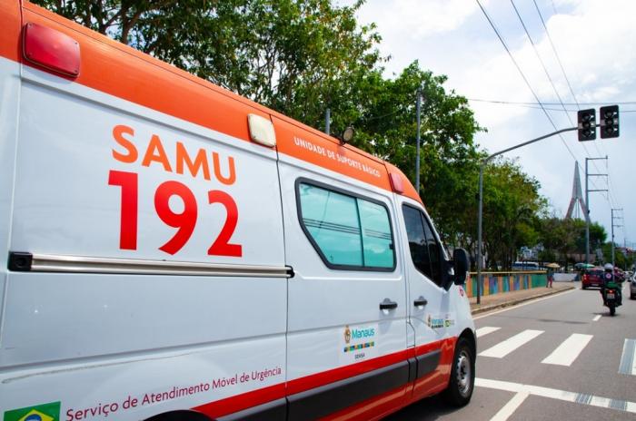 Samu Manaus atende em média 10 mil ocorrências de acidentes de trânsito por ano