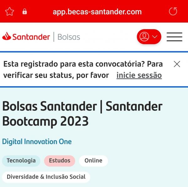 Santander Universidades oferece 75 mil bolsas de desenvolvimento de software pelo Bootcamp 2023
