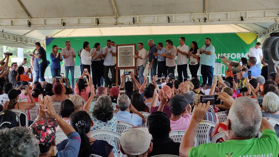 Wilson entrega quatro ramais totalmente revitalizados na BR-174, em Manaus