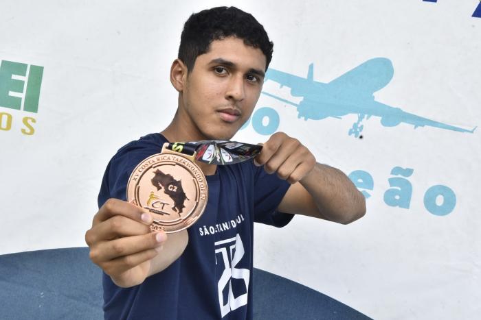 Atleta amazonense de taekwondo sobe ao pódio no Open Championships, na Costa Rica