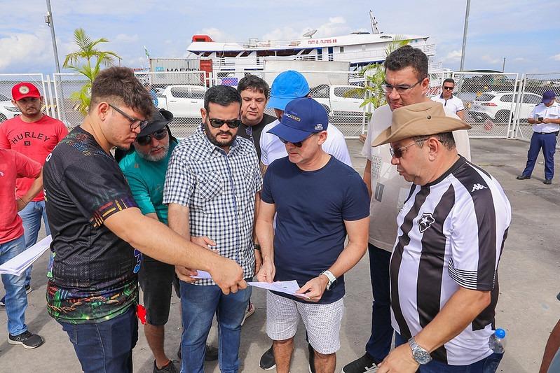 David Almeida realiza visita técnica no local do festival #SouManaus Passo a Paço 2023