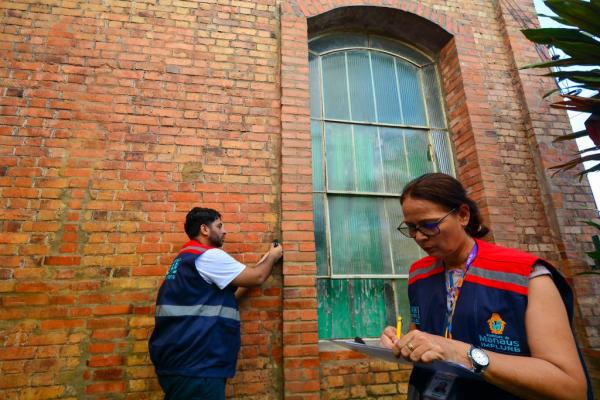 Prefeitura de Manaus realiza levantamento e visita técnica para projeto de reabilitação do museu do porto 