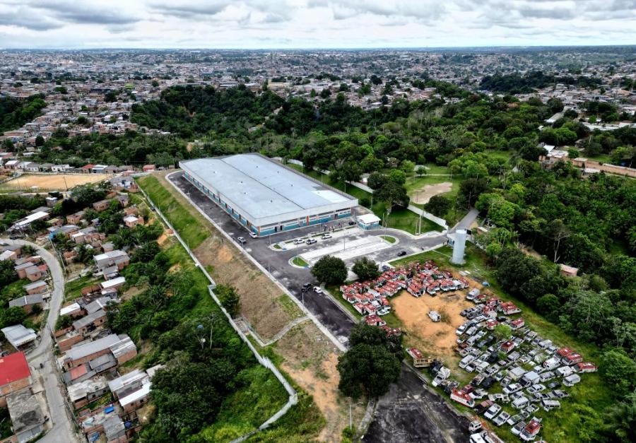 David Almeida e vice-presidente Geraldo Alckmin inauguram distrito para micro e pequenas empresas em Manaus