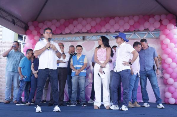 Jander Lobato participa do lançamento das Unidades Móveis de Saúde da Mulher