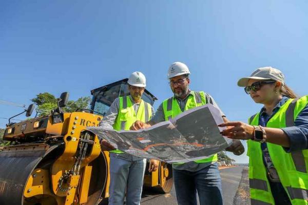 Com 96% de execução, Wilson Lima vistoria reta final dos trabalhos no Complexo Viário Anel Sul