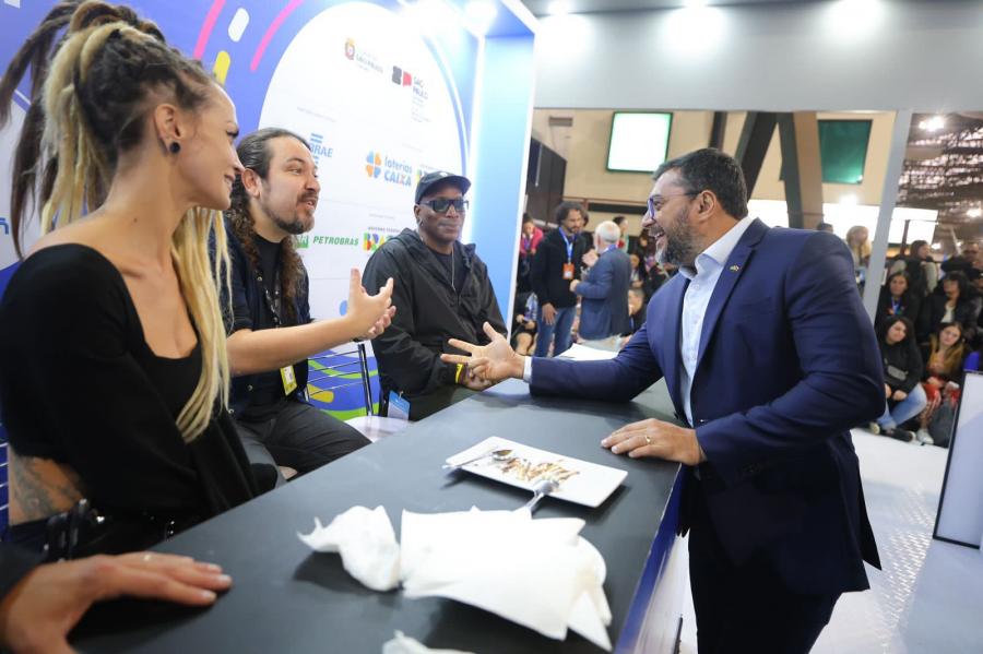 Em SP, Wilson Lima lança Campus Party Amazônia e anuncia vocalista do Iron Maiden como atração