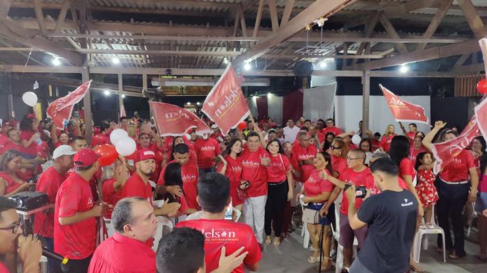 Adelson Albuquerque mostra força em lançamento de campanha a presidência do Garantido