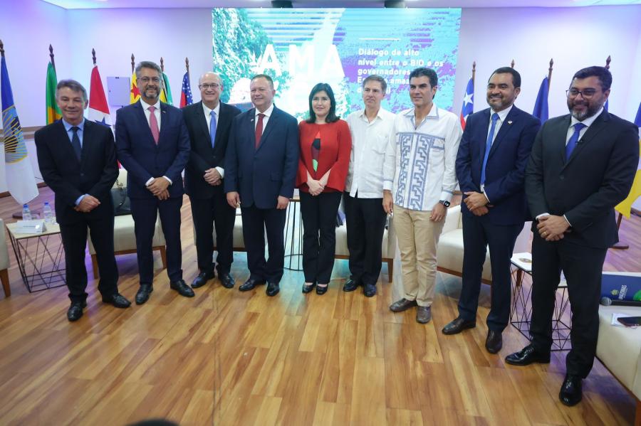 Wilson Lima destaca avanços de parcerias com o BID e reforça pedido de apoio a novos projetos