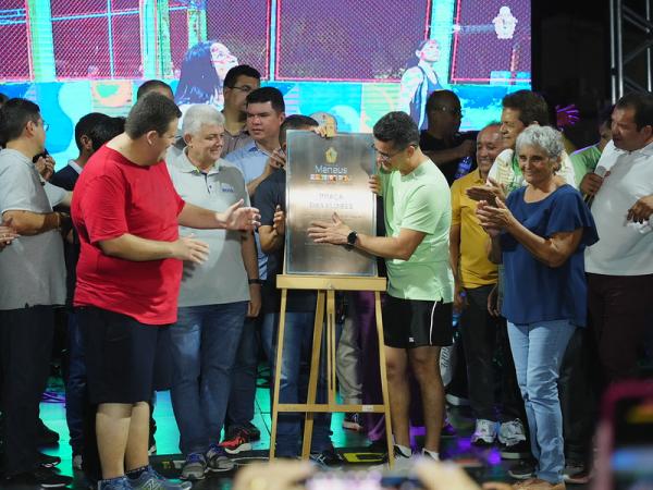 Prefeitura de Manaus mira no incentivo ao esporte e constrói complexo esportivo com academia ao ar livre no bairro Planalto  