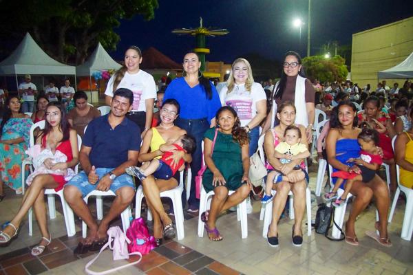 PARINTINS: Dia do Mamaço conscientiza a importância do aleitamento materno 