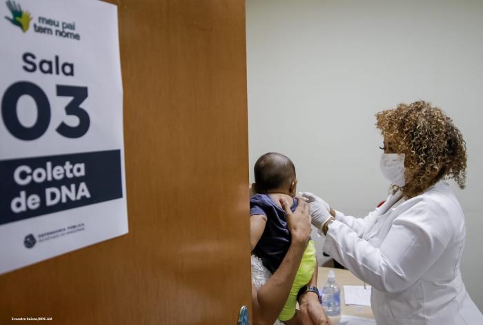 Com oferta de DNA, mutirão realizado pela Defensoria garante reconhecimento de paternidade
