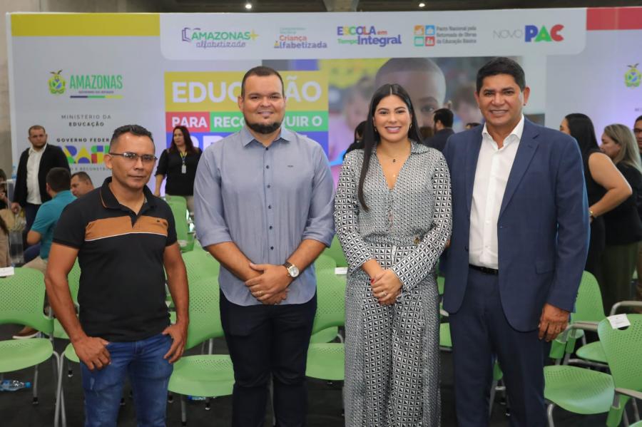 Bi Garcia participa de lançamento de programas do Governo Federal em prol à educação do Amazonas