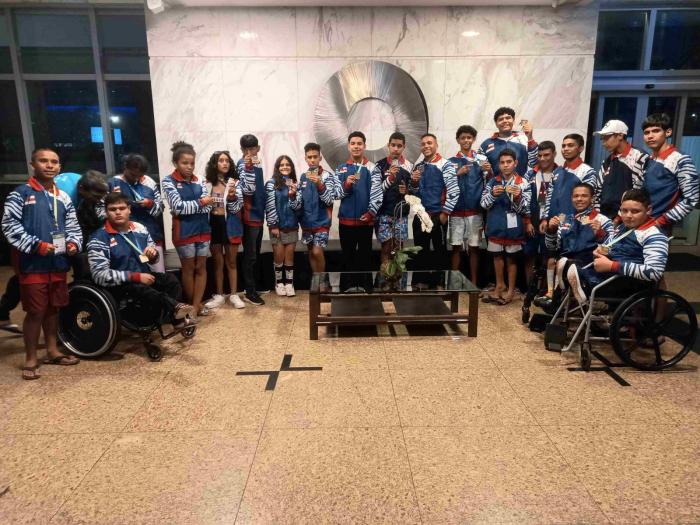 Delegação amazonense conquista medalhas e quebra recorde nacional na Paralimpíadas Escolares 2023