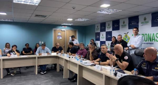 Prefeitura compartilha 'Plano de Ações Integradas' com a Seagi/SSP-AM para operação de segurança do #SouManaus 2023   