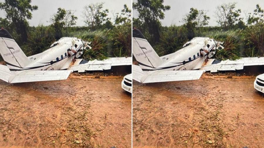 Corpos das Vítimas de acidente aéreo de Barcelos serão transportados para Manaus, informou Governo do Estado