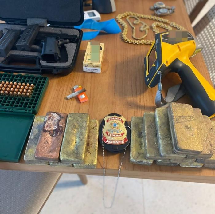 PF e Receita Federal deflagram operação contra mineração ilegal de ouro PF e Receita Federal deflagram operação contra mineração ilegal de ouro