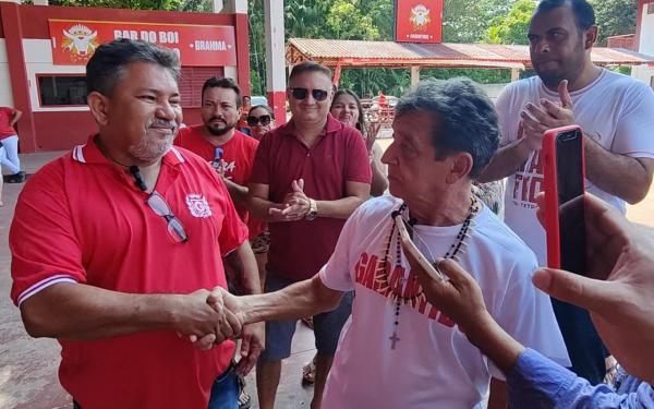 VÍDEO: Fred Góes anuncia diretor financeiro em visita a Cidade Garantido 