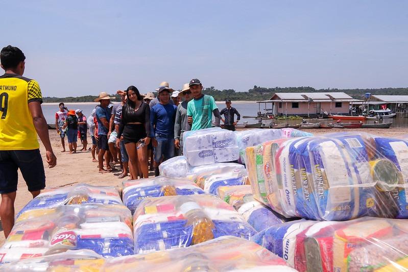 ESTIAGEM: Ajuda humanitária da Prefeitura de Manaus chega a mais 184 famílias   