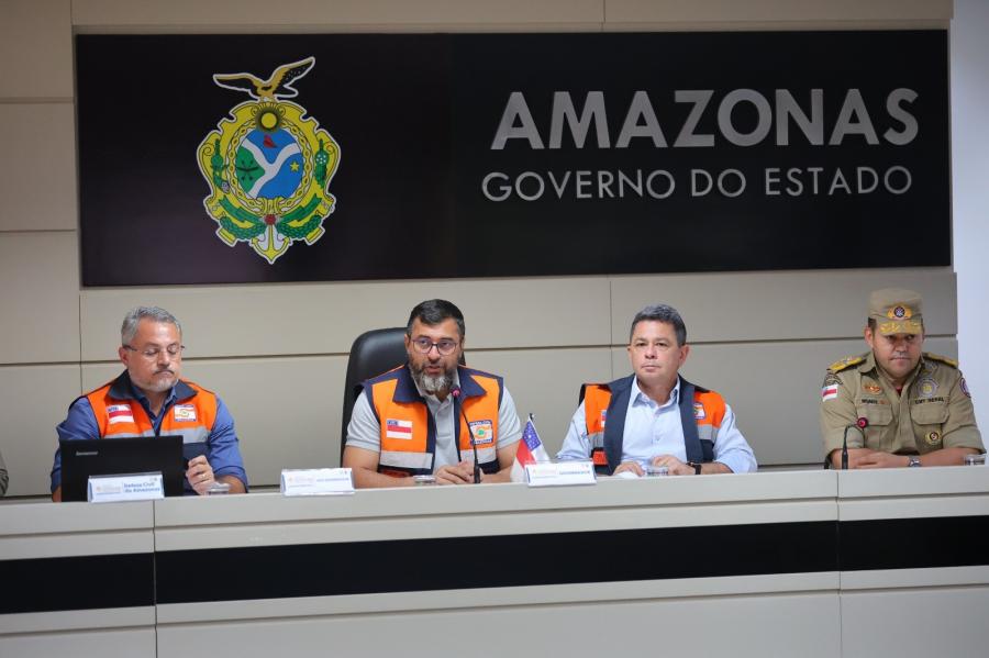 ESTIAGEM: Wilson Lima anuncia retorno do Aula em Casa e reforço no envio de ajuda humanitária