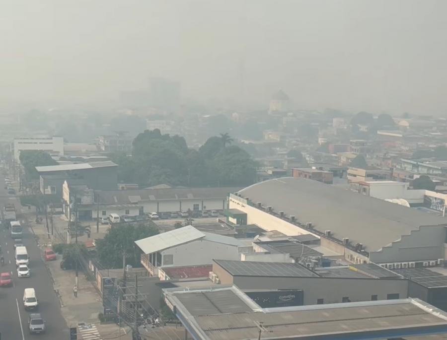 Manaus repete triste marca e tem o segundo pior ar do mundo nesta quinta-feira, aponta site 