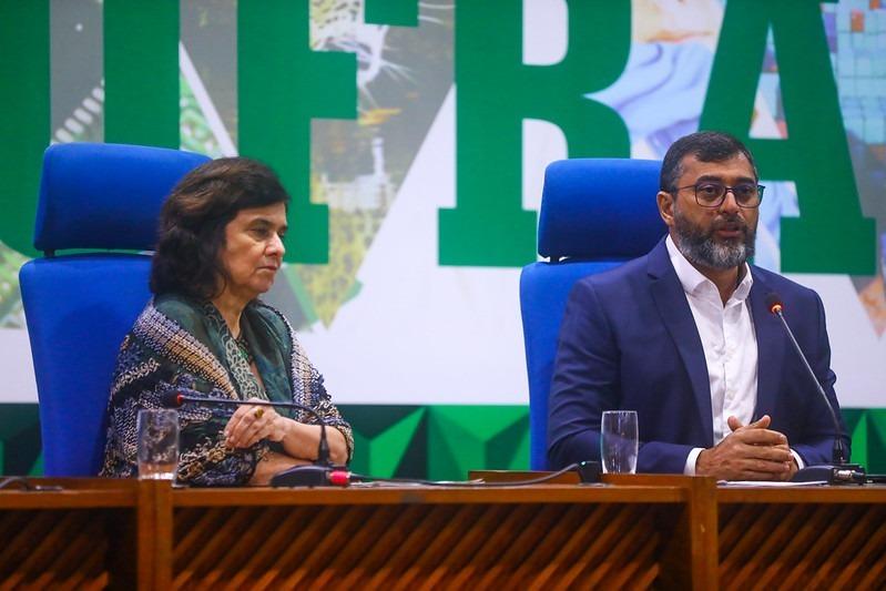 SAÚDE: Ministra anuncia R$ 230 milhões e Wilson Lima diz que atenção à população depende de união 