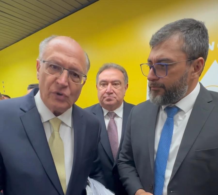 VÍDEO: Alckmin e Wilson assinam ordem de serviço para dragagem de trecho do rio Amazonas