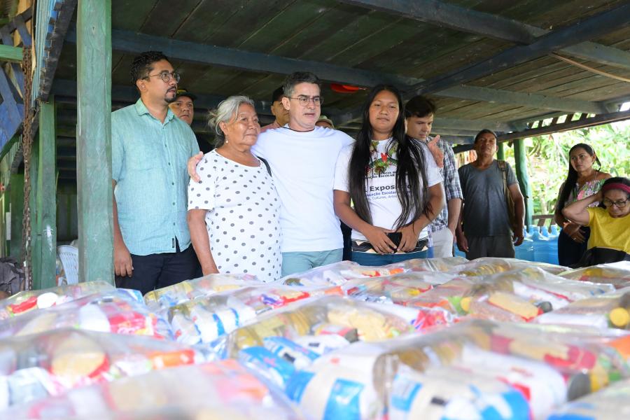 ESTIAGEM: David Almeida acompanha conclusão da ação humanitária