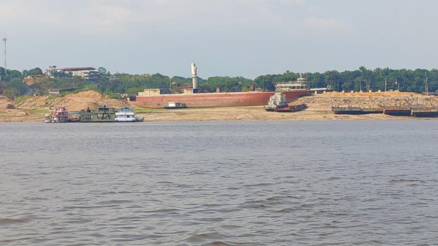 Seca na Bacia do Rio Amazonas tem novos recordes históricos 