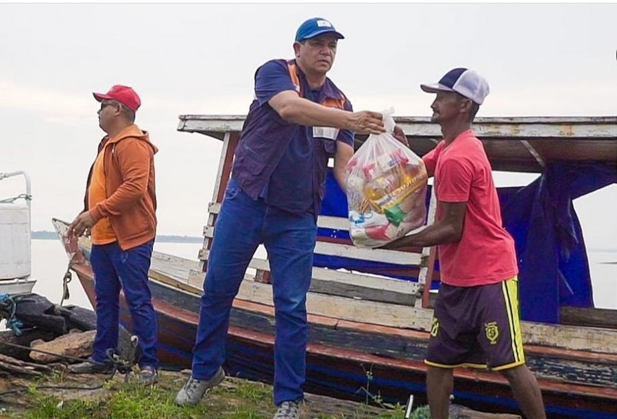 Bi Garcia entrega ajuda humanitária à comunidades indígenas afetadas pela seca
