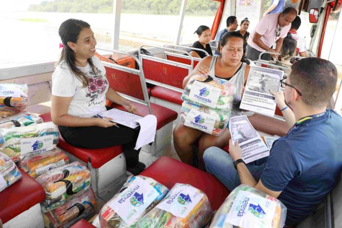 MERENDA EM CASA: Mais de 90% dos estudantes da rede estadual impactados pela estiagem já foram beneficiados