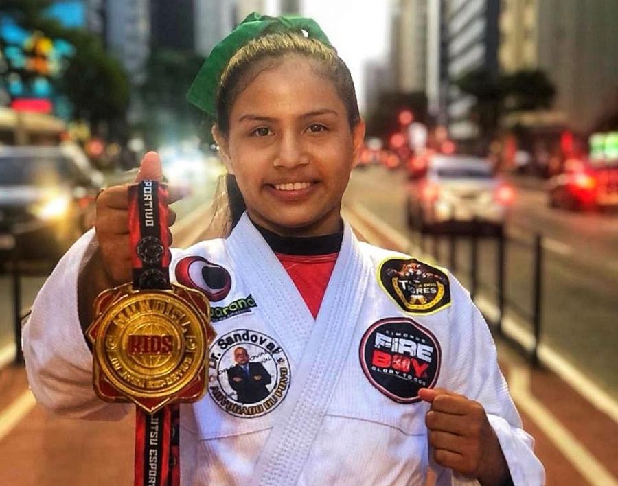 Atleta do ‘Manaus Olímpica’ conquista título mundial de jiu-jítsu em São Paulo