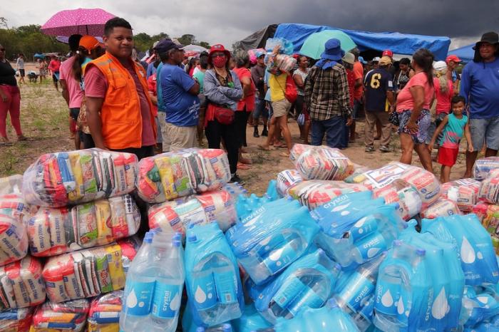 Prefeitura de Manaus leva ajuda humanitária para mais famílias da zona Rural afetadas pela estiagem