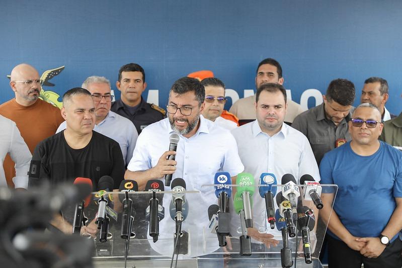 OPERAÇÃO IMPACTO: Wilson Lima anuncia reforço nas ações de segurança para reduzir crimes na capital