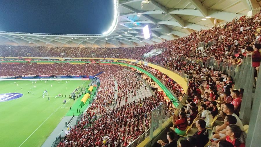 Flamengo coloca mais de 44 mil torcedores na Arena da Amazônia 