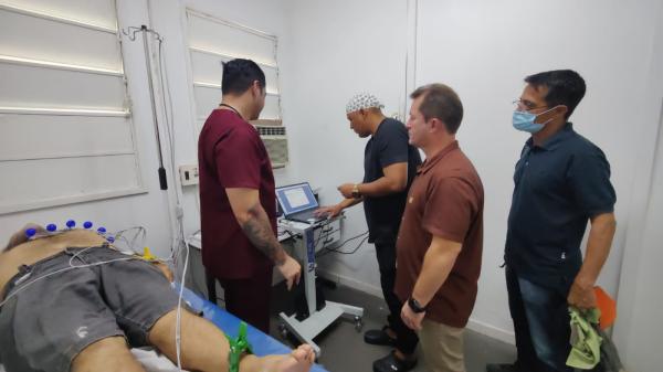 PARINTINS: UPA do Bumbódromo qualifica atendimento com exames de eletrocardiograma