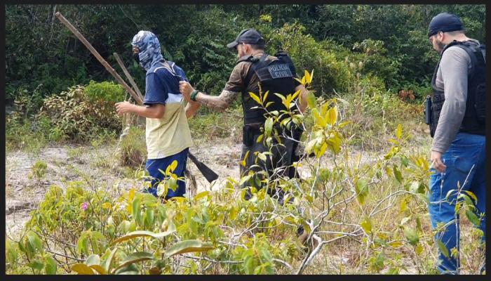 'Cabelinho' é preso por homicídio e ocultação de cadáver, no Am 