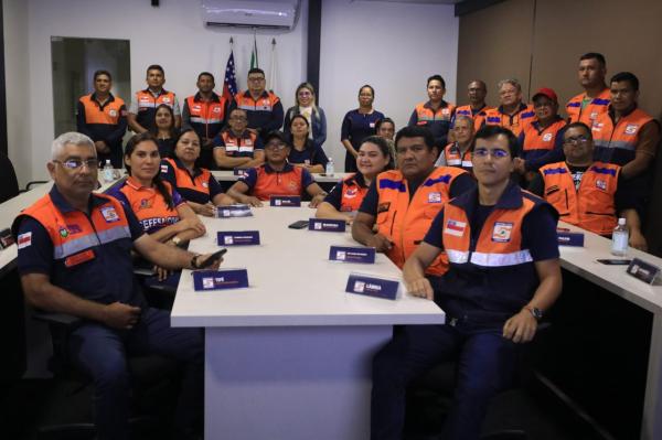 Defesa Civil Estadual instrui agentes municipais para construção do Plano de Contingência de Desastres