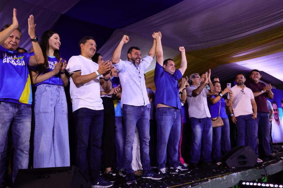 Wilson Lima empossa novos presidentes municipais do União Brasil Amazonas