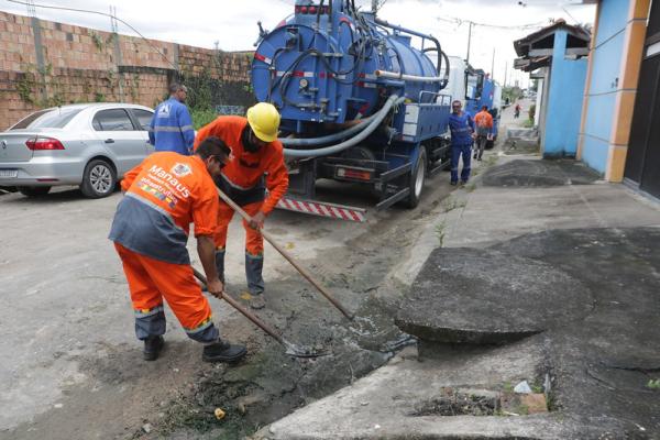 Prefeitura amplia frentes de trabalho para reduzir efeitos de fortes chuvas em Manaus