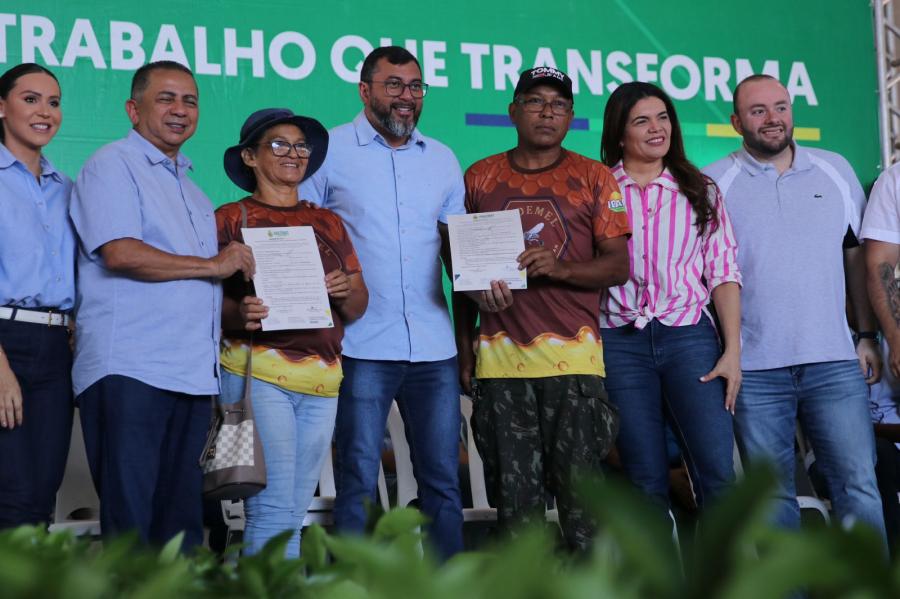 Wilson Lima faz entregas que somam R$ 4,5 milhões no aniversário de Rio Preto da Eva