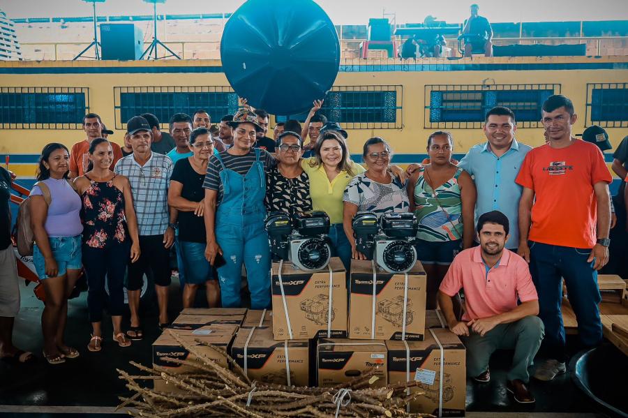 Em Nhamundá, gestão Marina Pandolfo realiza 1º Feira do Produtor Rural de 2024